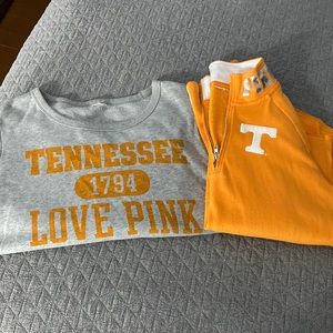 Victoria secret PINK Tennessee Vols sweatshirt bundle